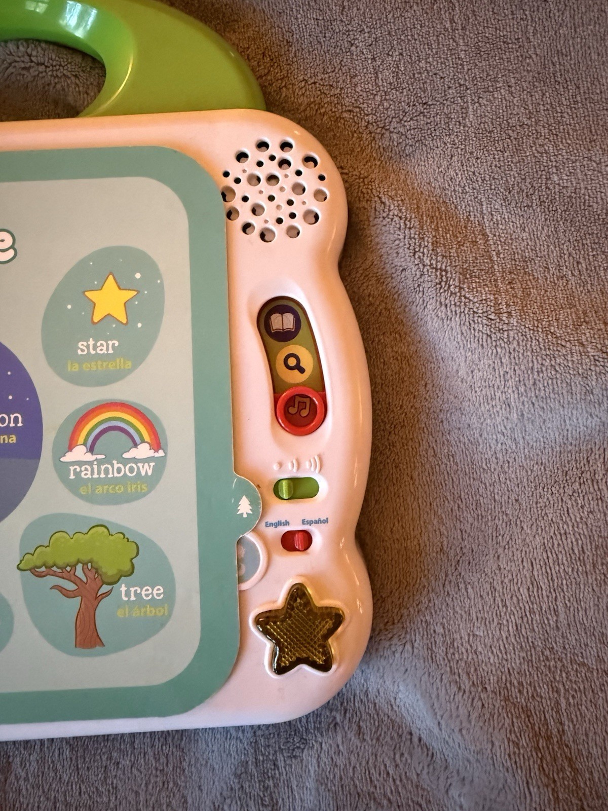 LeapFrog Learning Friends 100 Words Book Electronic Bilingual, Tested & Works