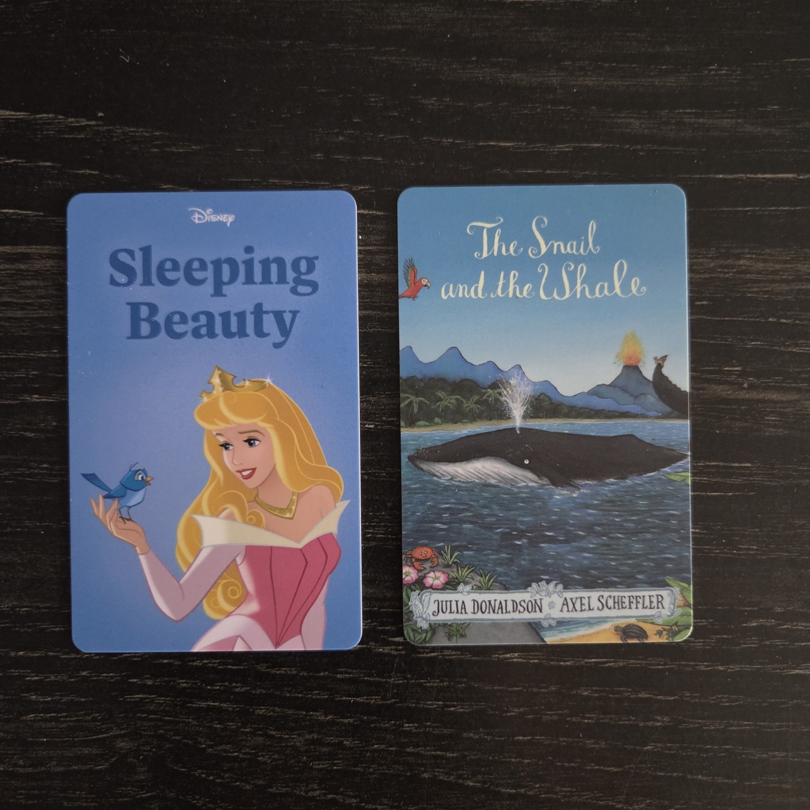 Yoto Stories Audio Cards Disney Sleeping Beauty The Snail And The Whale Lot Of 2