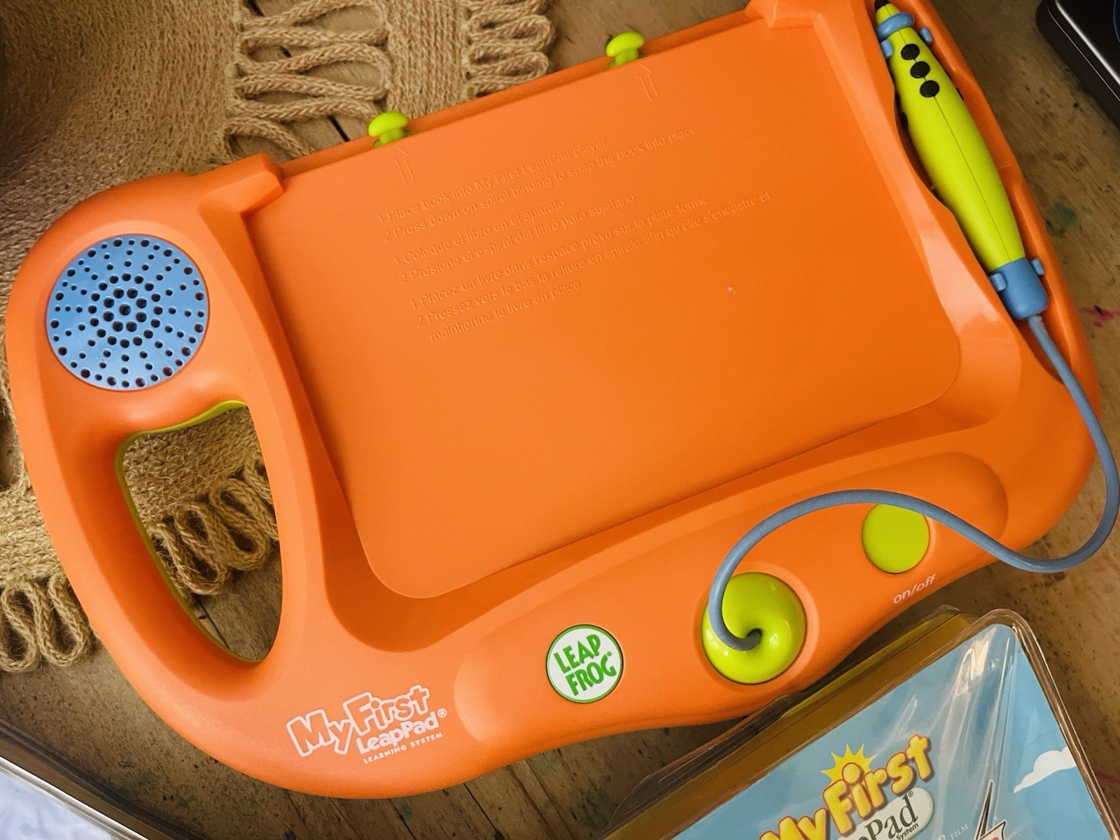 Leap Frog My First LeapPad Orange System + Cars + Thomas + Disney Princess Lot