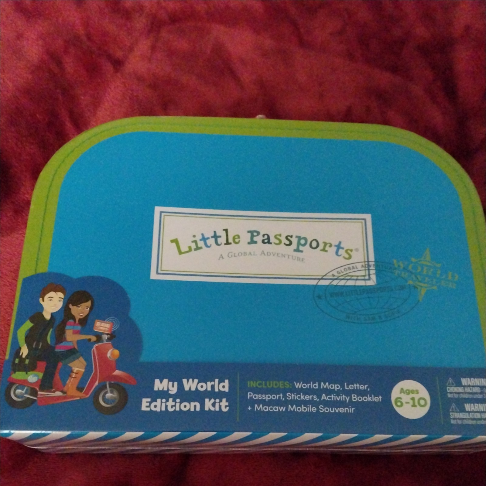 New Little Passports:A Global Adventure My World Edition Kit for Ages6=10 Brazil