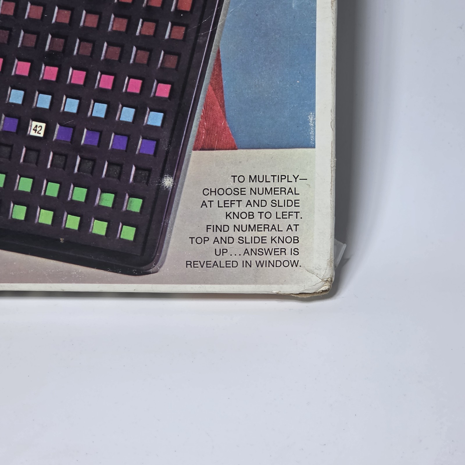 VTG 1979 Child Guidance First Multiplier Mathematics Learning Device Questor