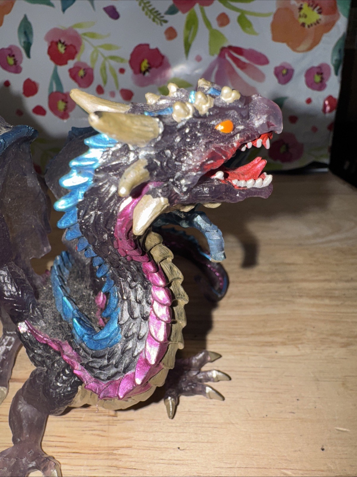 Safari Ltd Purple Cloud Dragon Fantasy Toys Educational Figurine Collectible