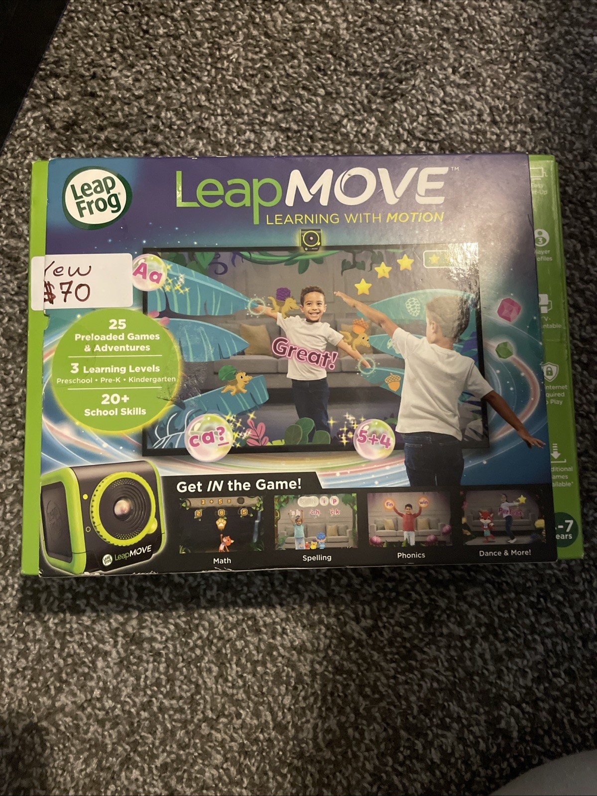 Leapfrog Leapmove Interactive Learning Game Ages 4–7 Years