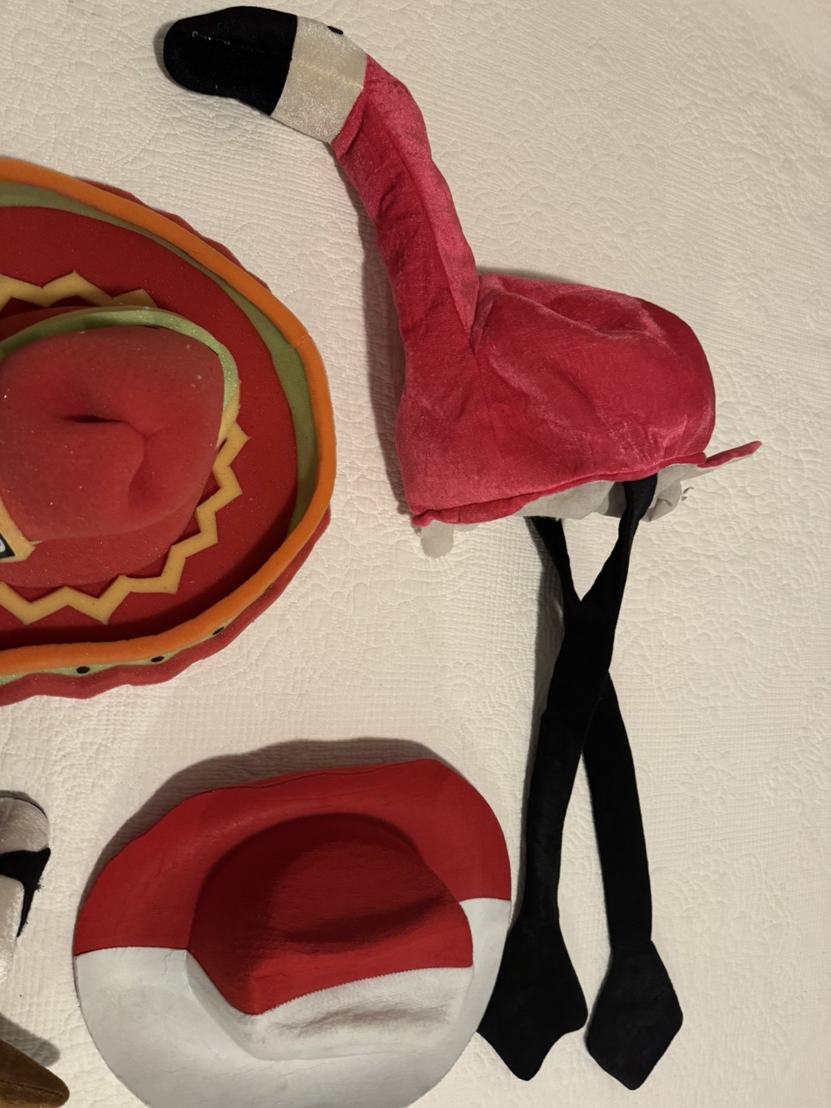 Odyssey Of Mind Hat Lot Poland Wisconsin Florida Mexico festive plush Party