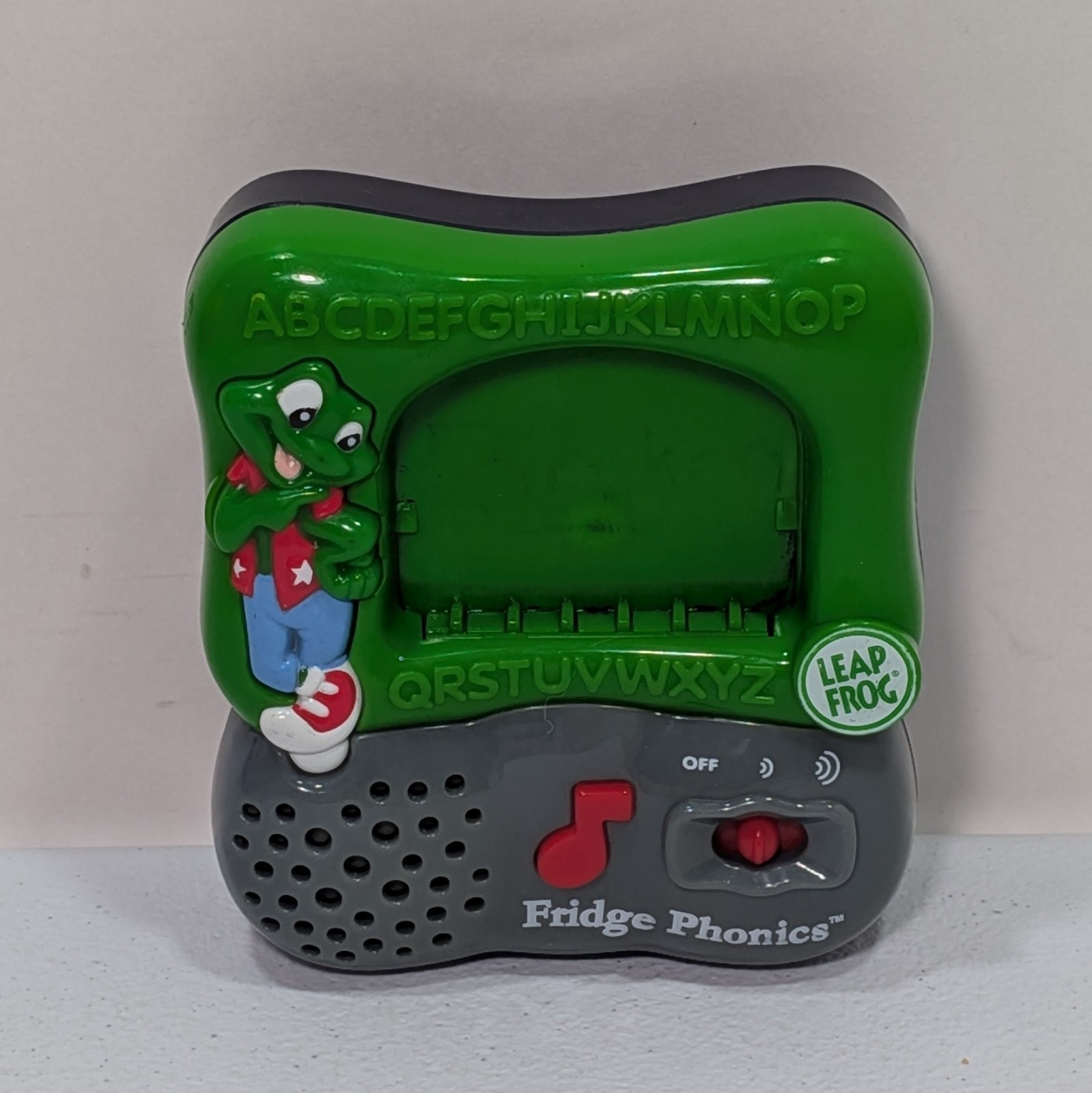Leap Frog Fridge Phonics 2002 Magnetic 26 Upper Case Letters Vintage Complete