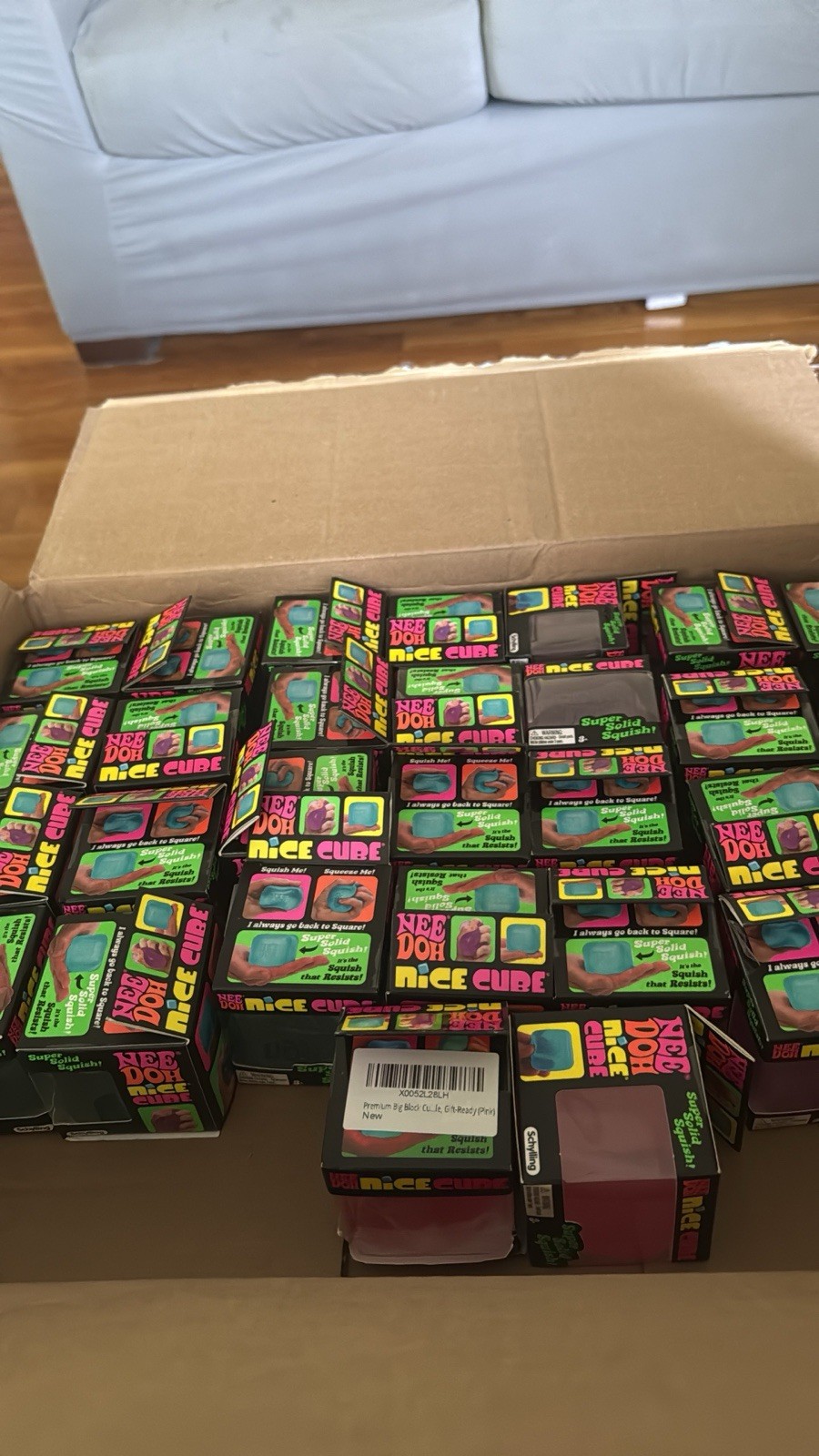 🧊NEEDOH NICE CUBE BLUE,PINK,or PURPLE AUTHENTIC NEW!🧊