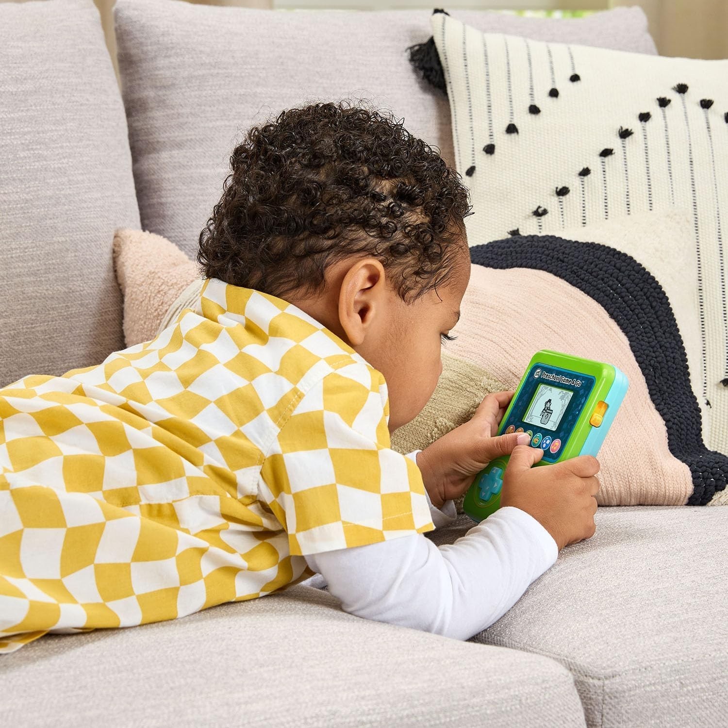Preschool Game and Go Handheld Video Game Toy, Green