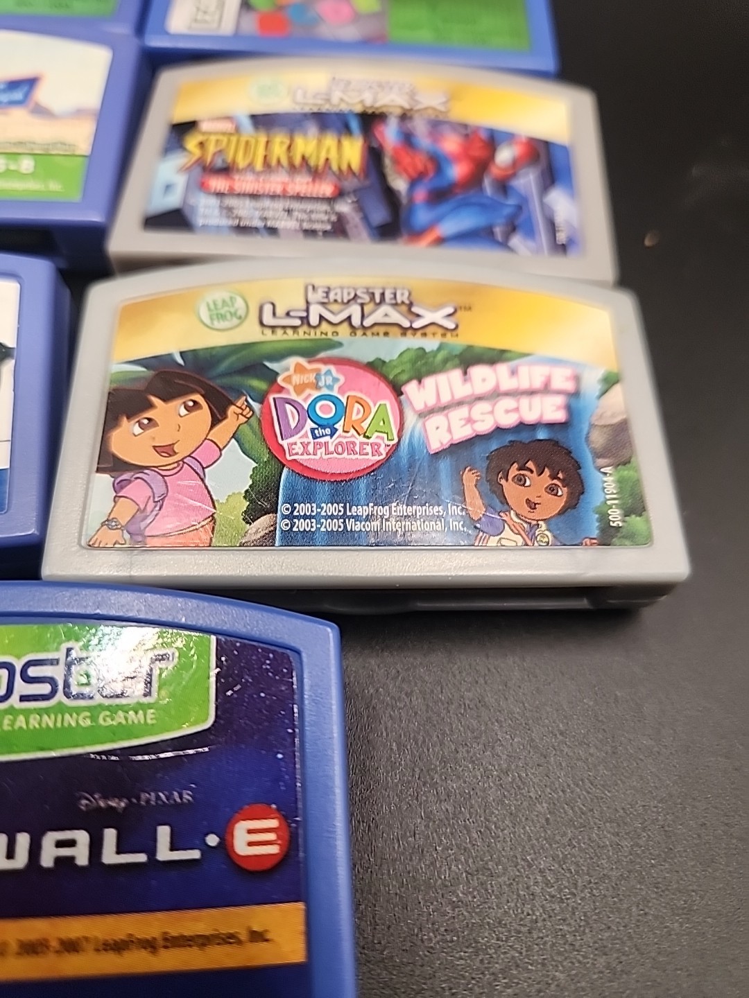 7 Leapfrog Games Spiderman Cars Star Wars Dora