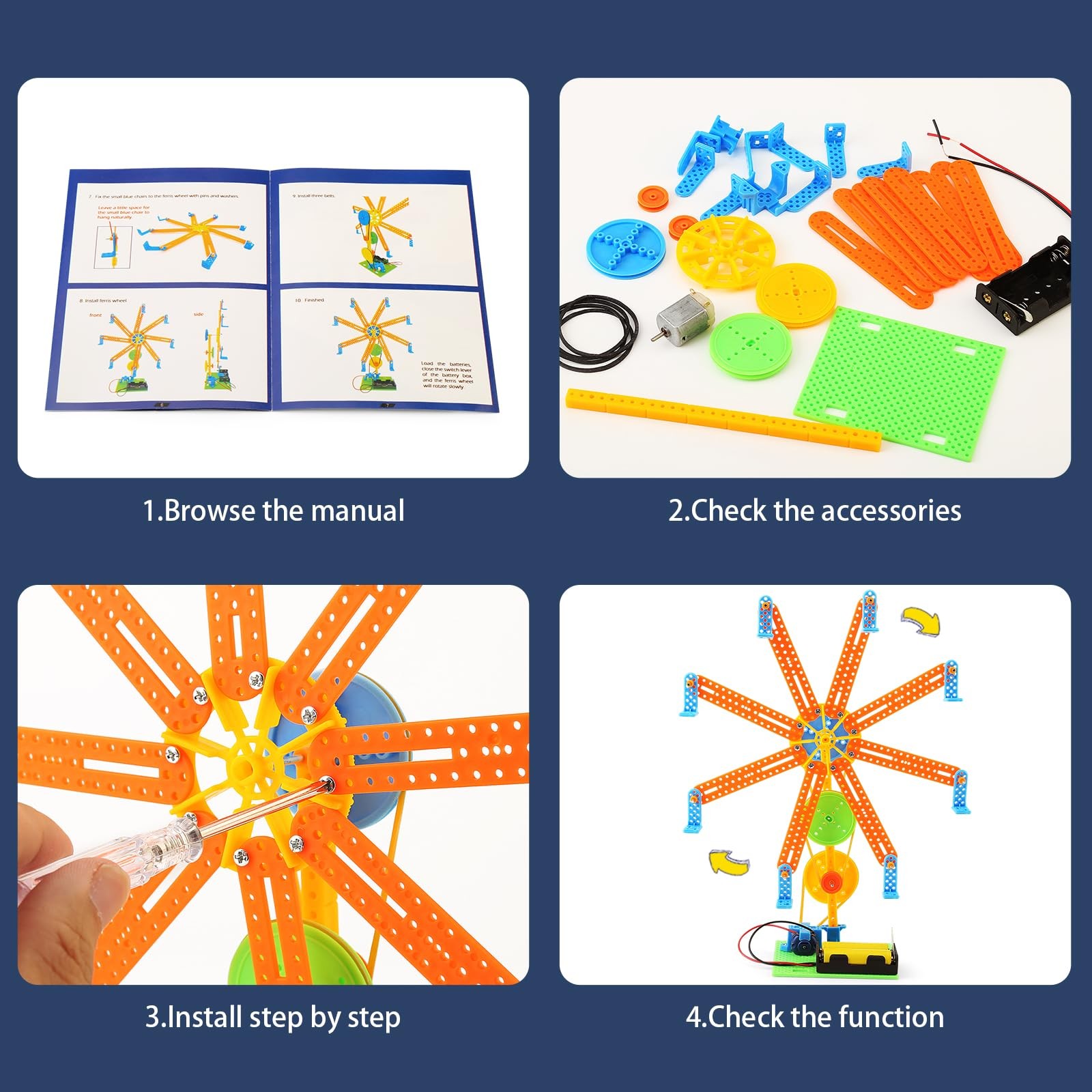 STEM Toys for Girls Age 8-12, Kids Electronic Building Engineering Craft Kits…