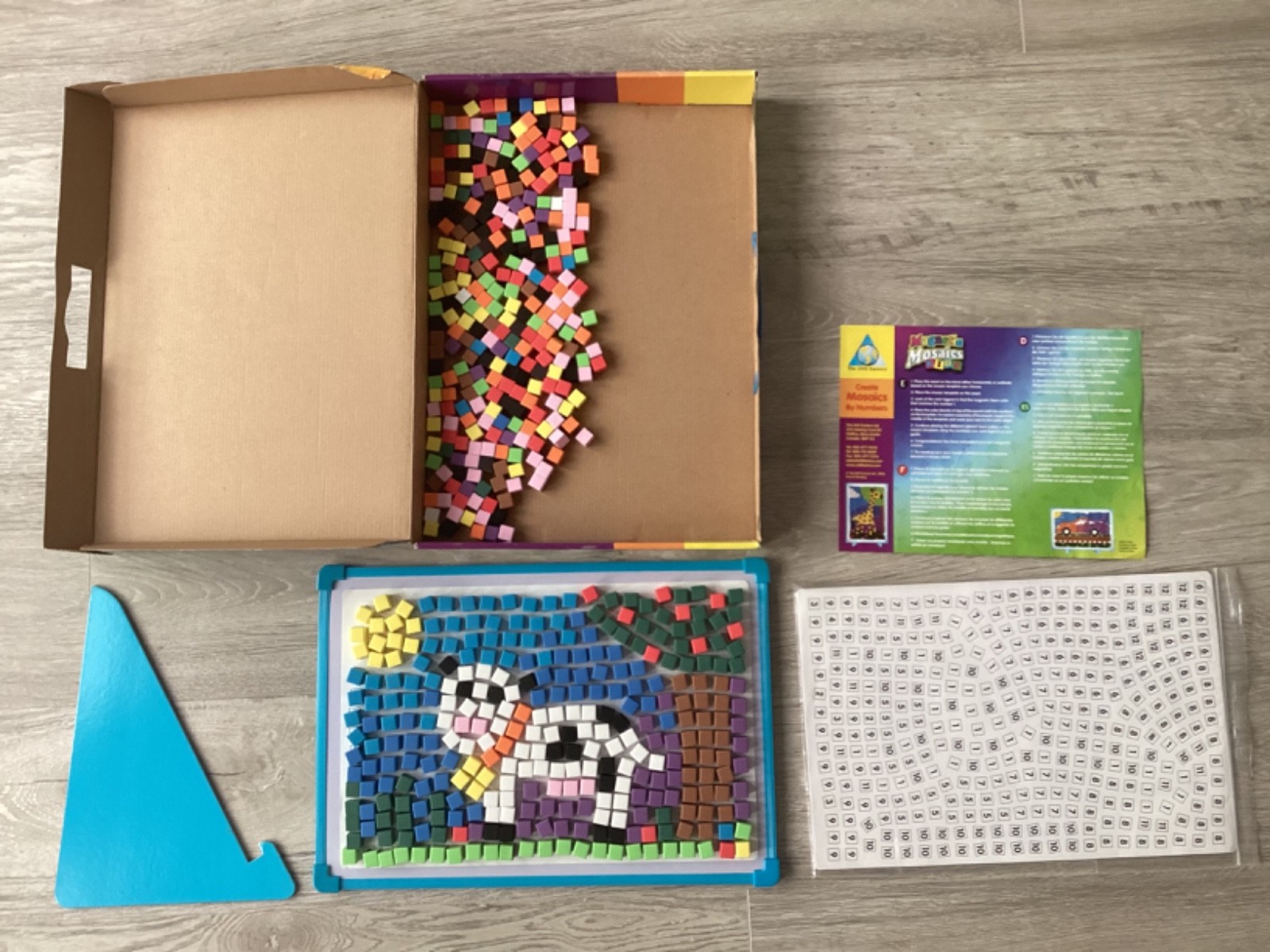 Orb Factory Magnetic Mosaics Kids By Numbers Patterns Learning Magnets 20 Design