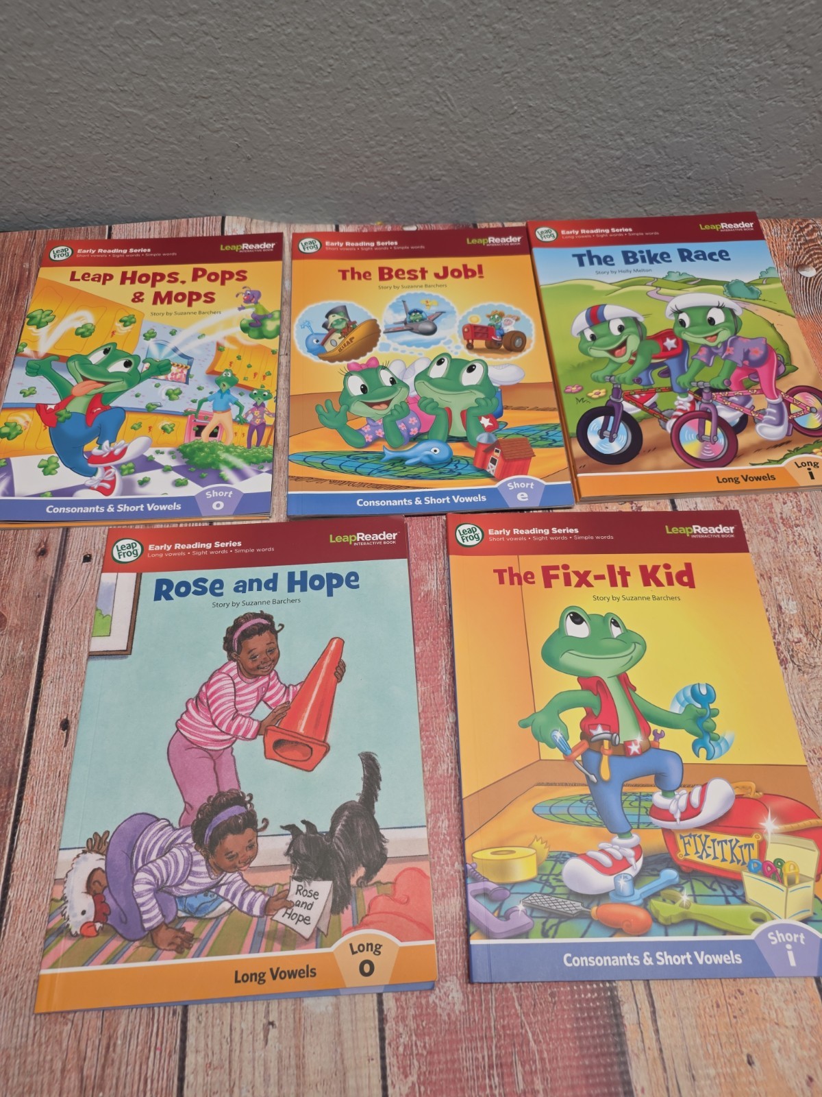 Lot 10 Leapfrog LeapReader Learn To Read Early Reader Series