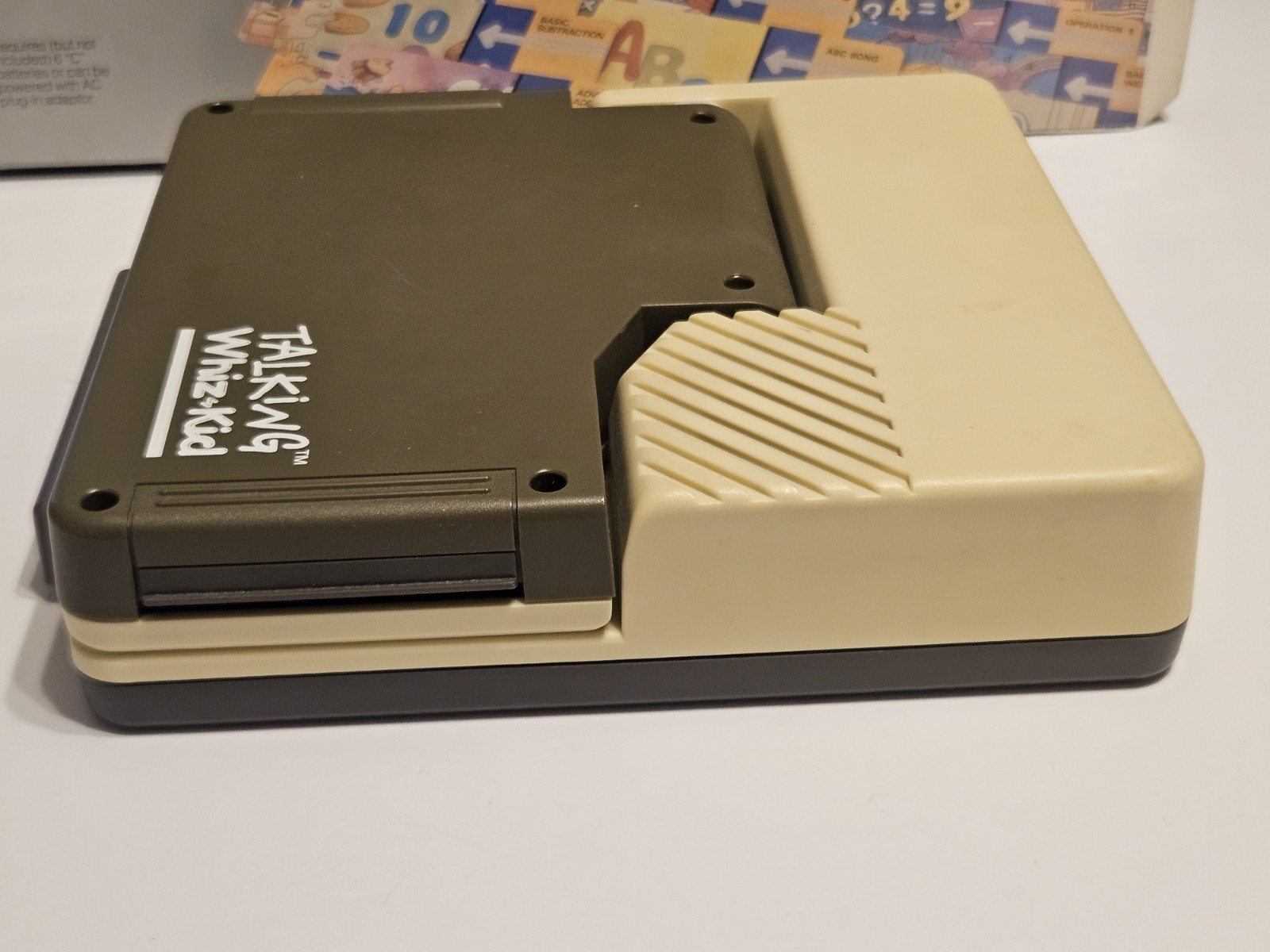 Talking Whiz Kid 1987 Vtech Education Computer w/ Learning Cards Vintage Nos