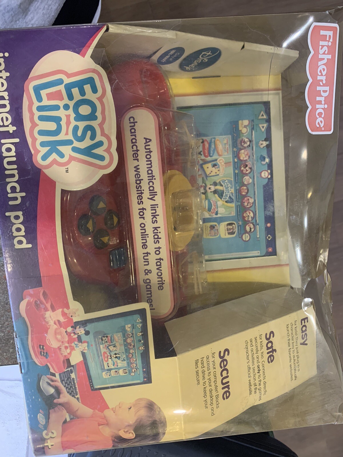 Fisher Price Easy Link Internet Launch Pad w/ELMO Dragon Tales