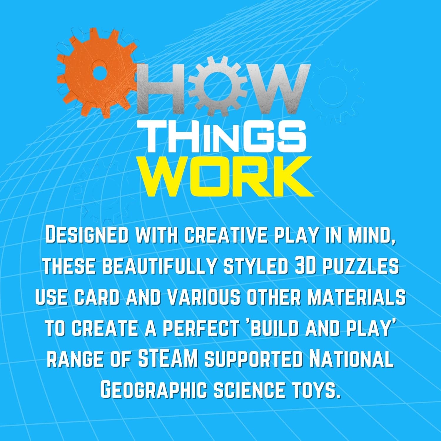 University Games National Geographic Build Your Own Kaleidoscope, STEAM Educatio