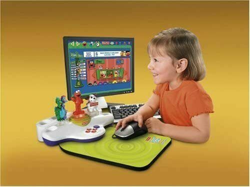 New Fisher-Price Easy Link Computer Internet Launch Pad Elmo Dragon Tales Dog