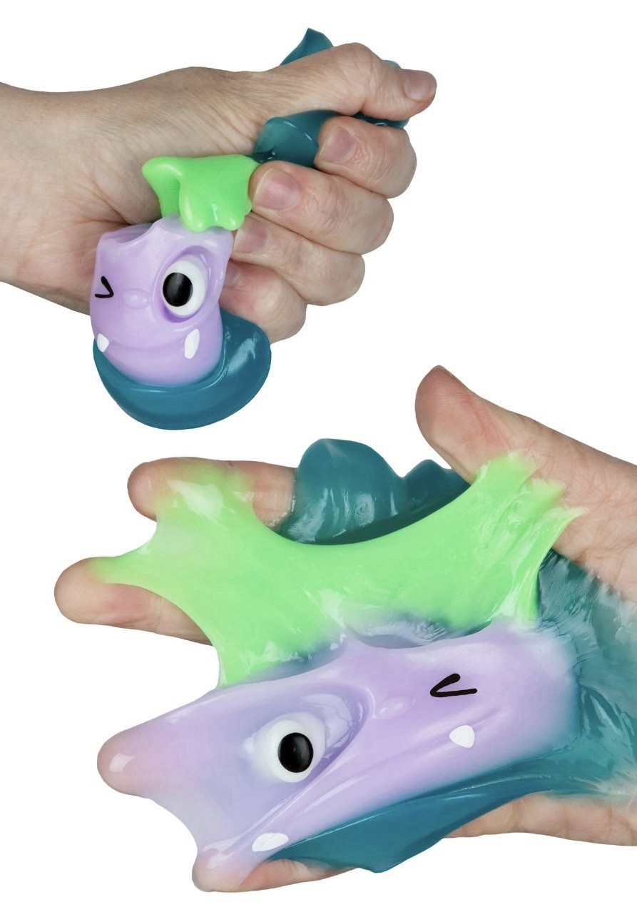 Orb Curiosities Taba-licious Snarkies Teal Squishy Sensory Anxiety Toy Brand New