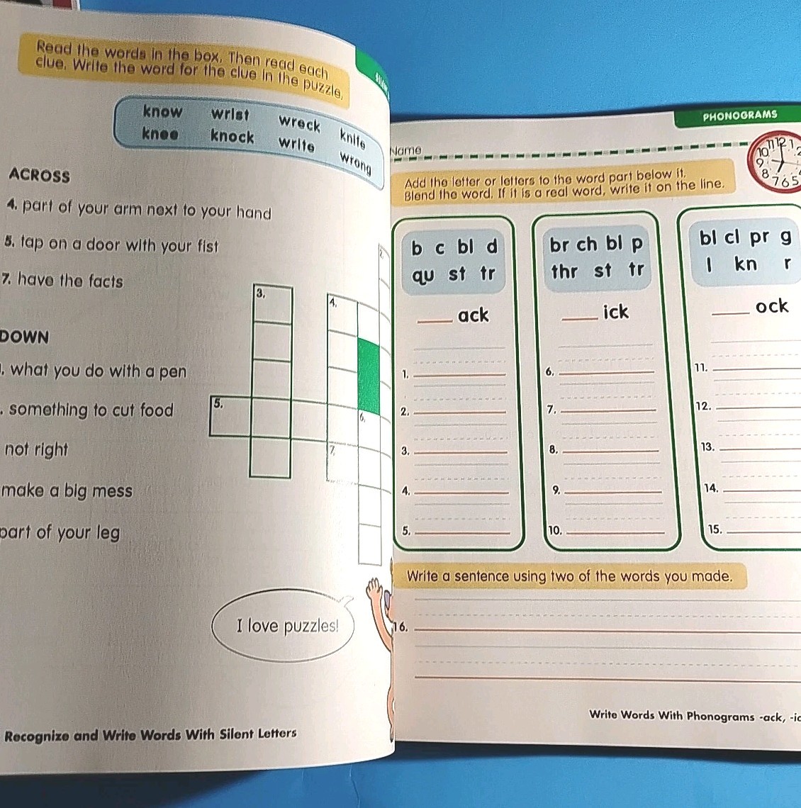 Scholastic Phonics Workbooks K – 2nd Grade LOT 2 Paperback Both NEW