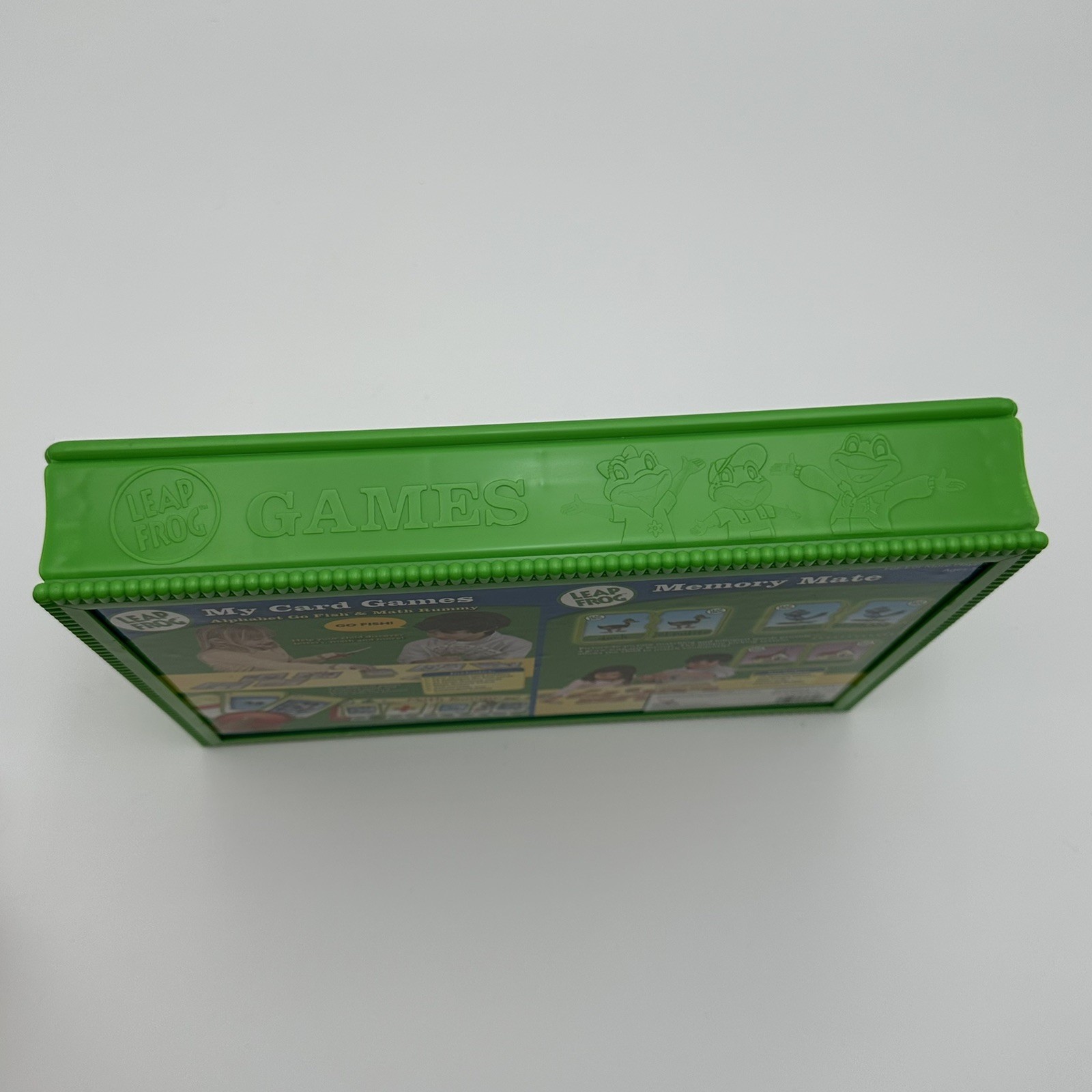 Leap Frog My Card Games Bilingual Memory Mate Hard Plastic Storage Case NEW