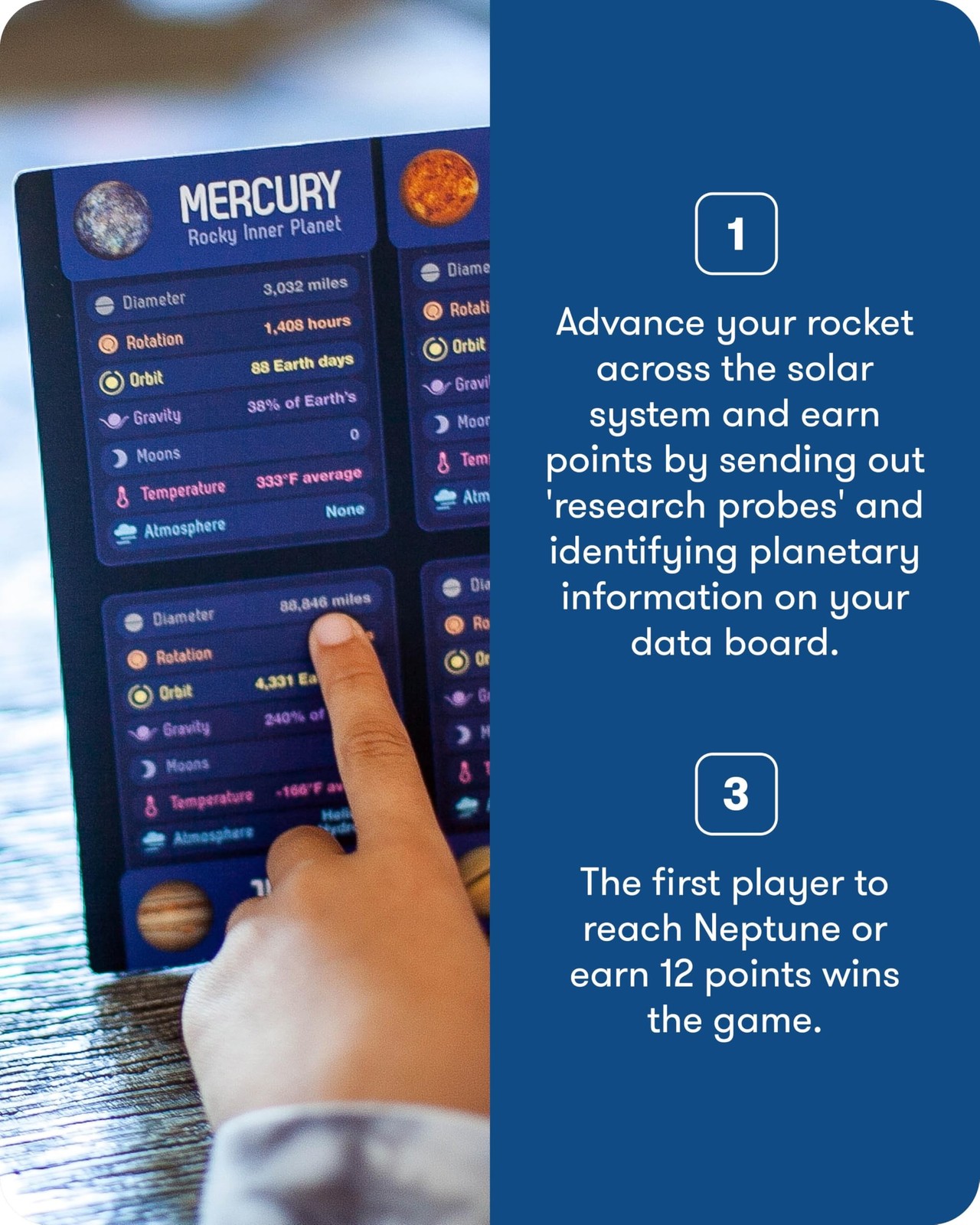 SimplyFun Planet Voyagers – Astronomy Children’s Game – Helps Teach Readin