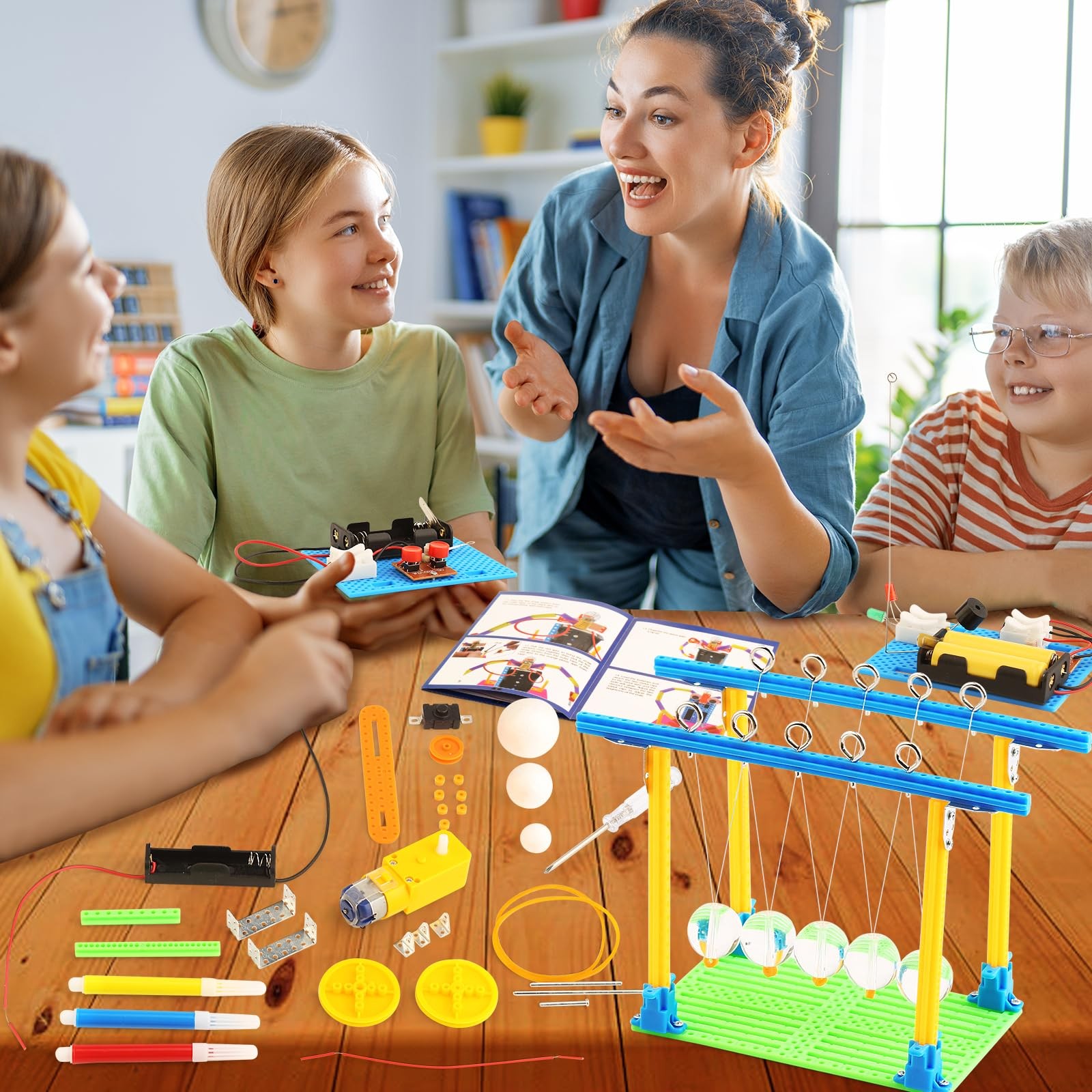 STEM Science Kits for Kids Age 8-12 Boys Activities Robot Building Kit 6-8 Girls