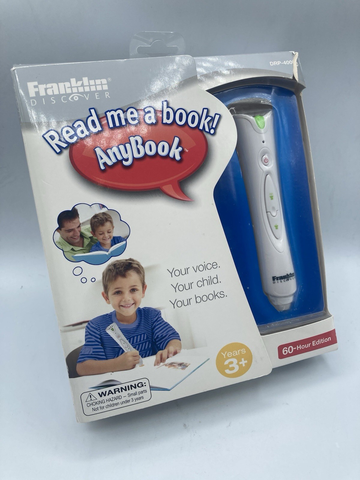 Franklin Discover DRP-4000 Read Me a Book Anybook Reader 60-Hour Recorder NEW