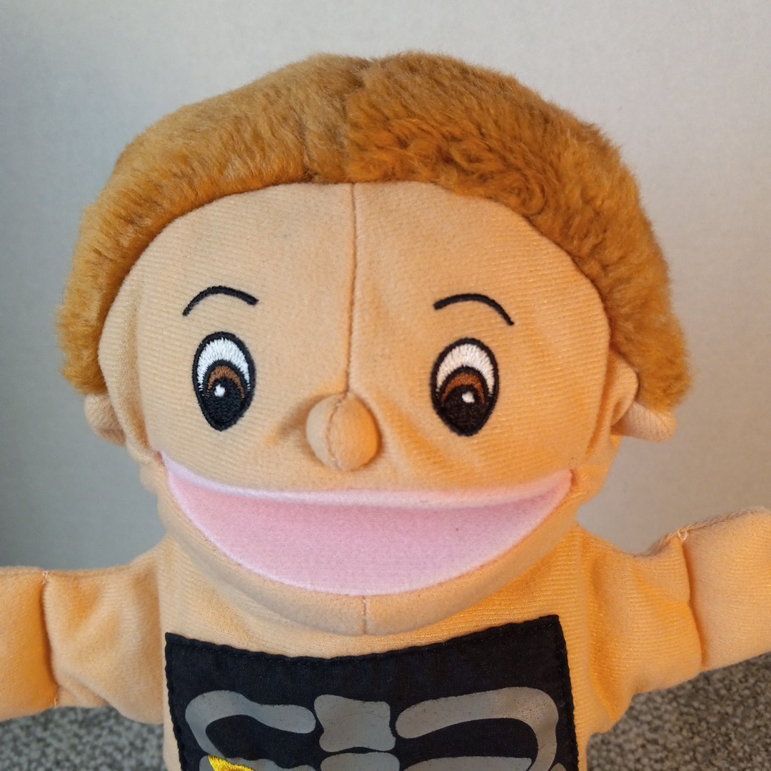 Lakeshore Learning Alphabet Hand Puppet Plush Letter X X-ray Homeschooling