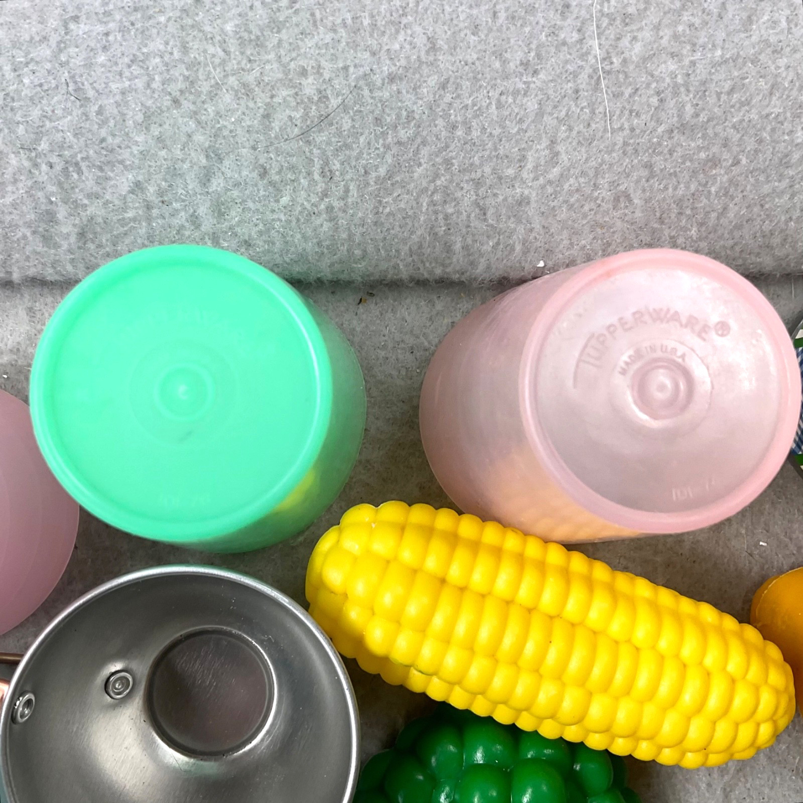Play Food & Can Goods Pretend Fruit Glasses Buns Chips Veggies 40+ Items