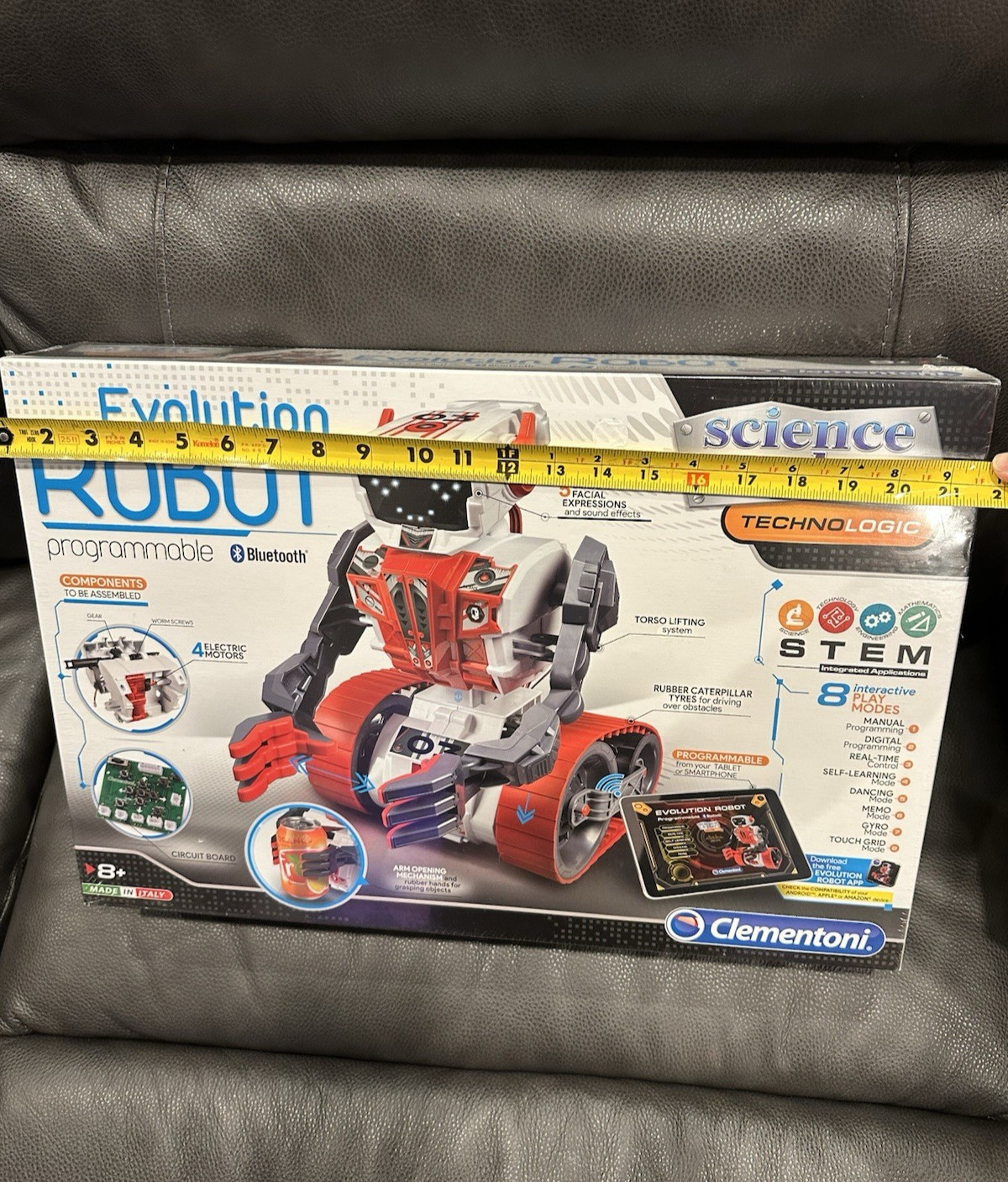 Evolution ROBOT Stem Programmable Bluetooth Science &Play Factory Sealed ITALY