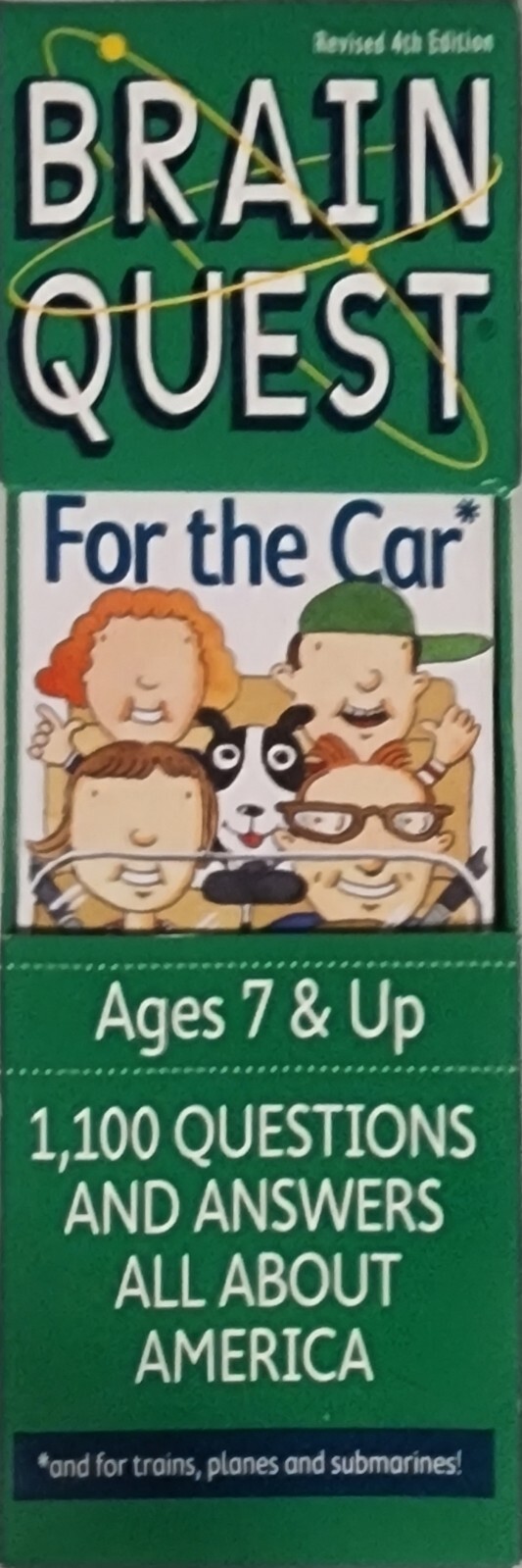 Brain Quest Revised 4th Edition For the Car Ages 7 & up All About America