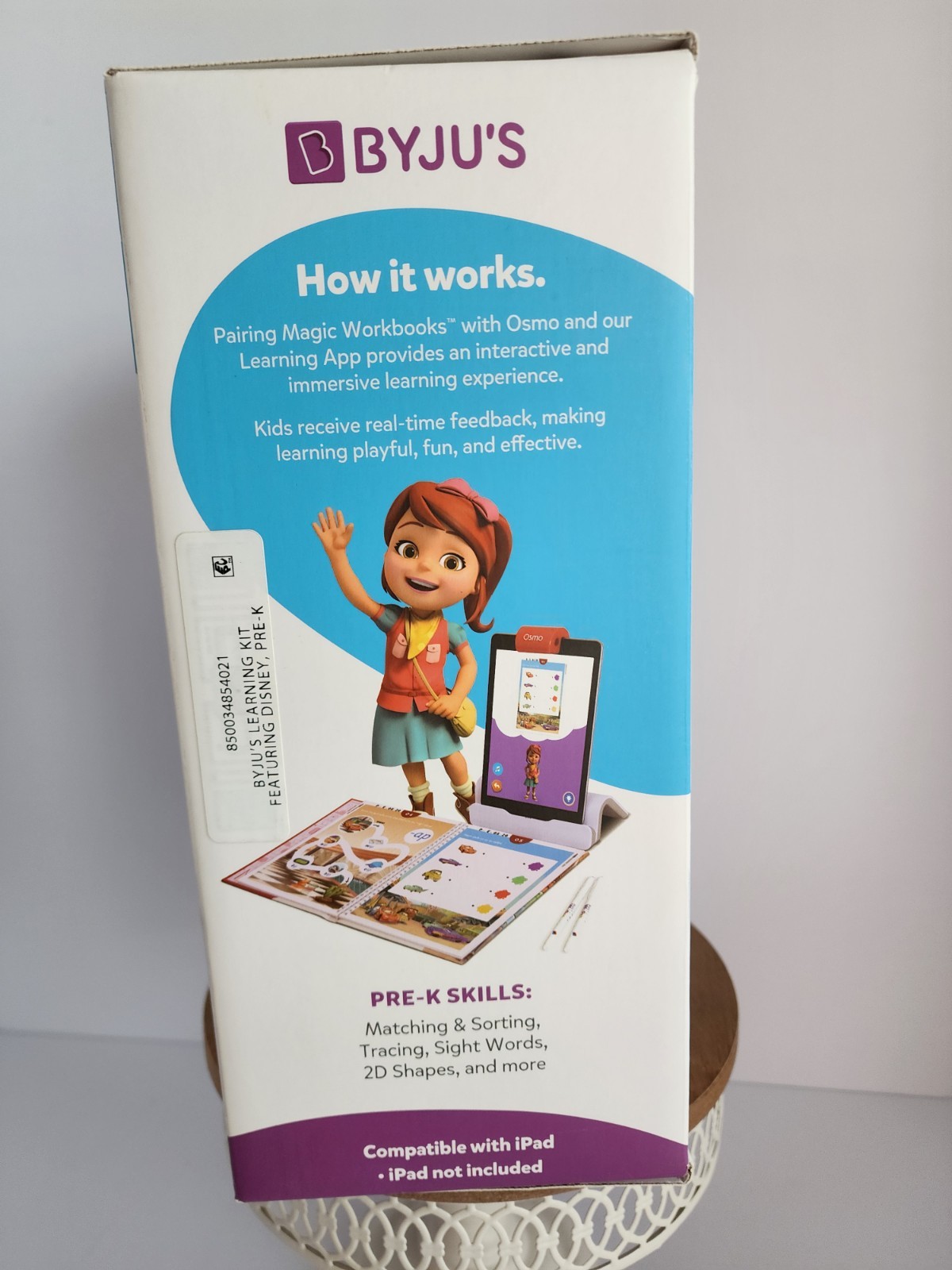 BYJU’S Learning Disney Kit: Grade PRE-K Introductory Edition, STEM Learning Toys