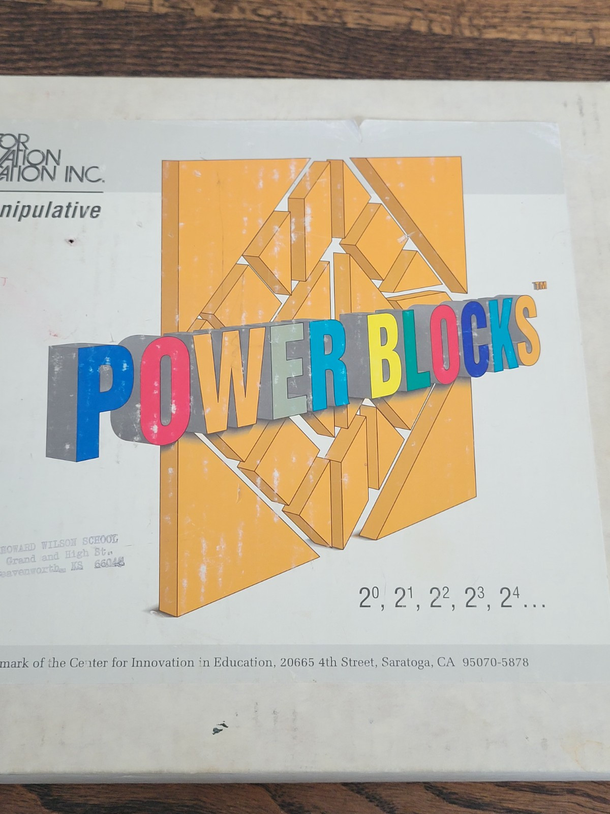 Power Blocks Math Manipulatives Center For Innovation In Education Teacher