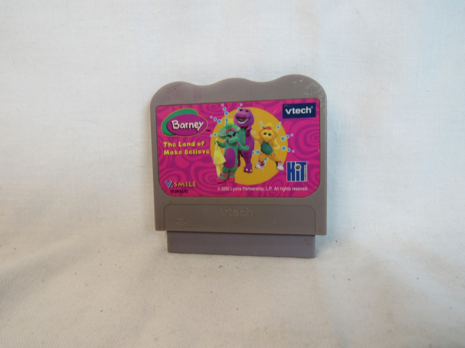 VTech V.Smile Hame Cartridge “Barney The Land Of Make Believe@” Educational…