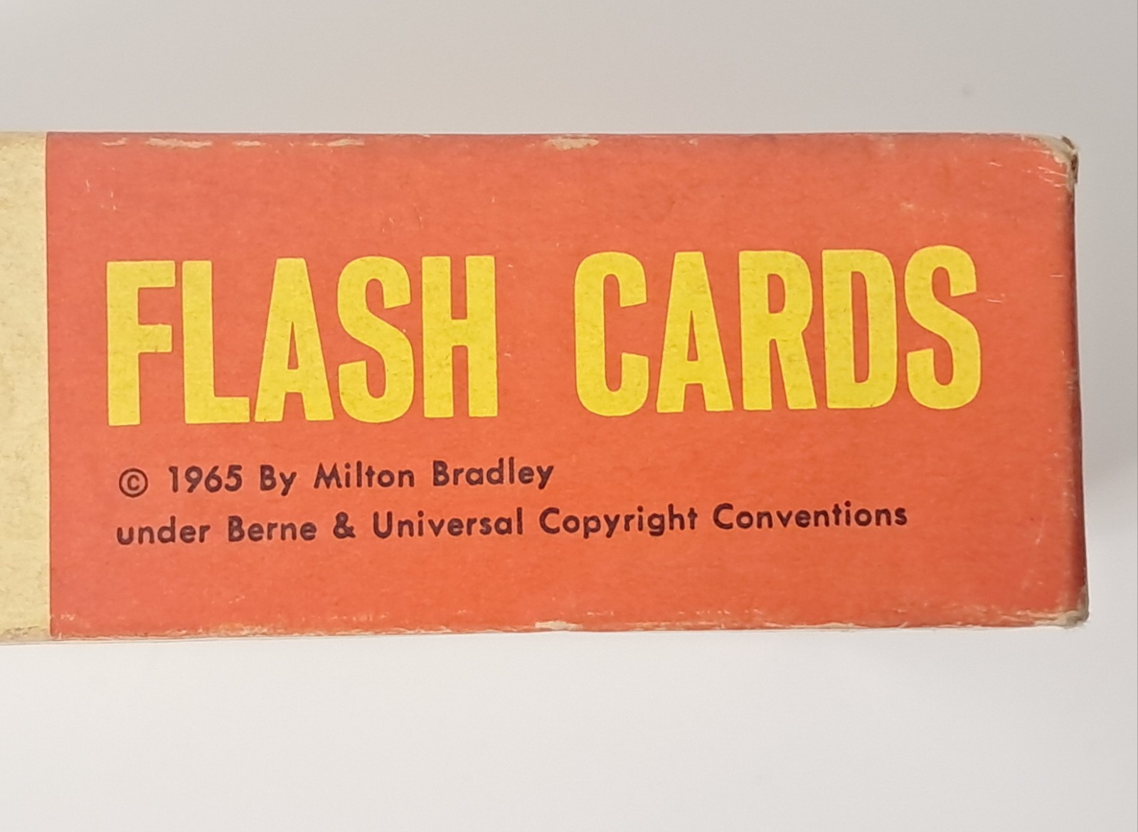 Vintage Milton Bradley New Math Flash Cards Addition Grades 3-6 USA 1965