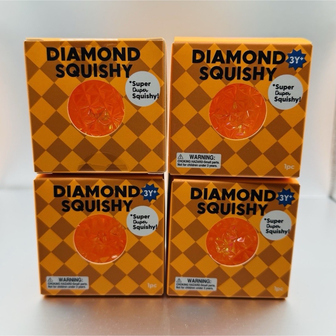 J’adore Diamond Squishy Super Duper Squishy ORANGE 🧡 NEW