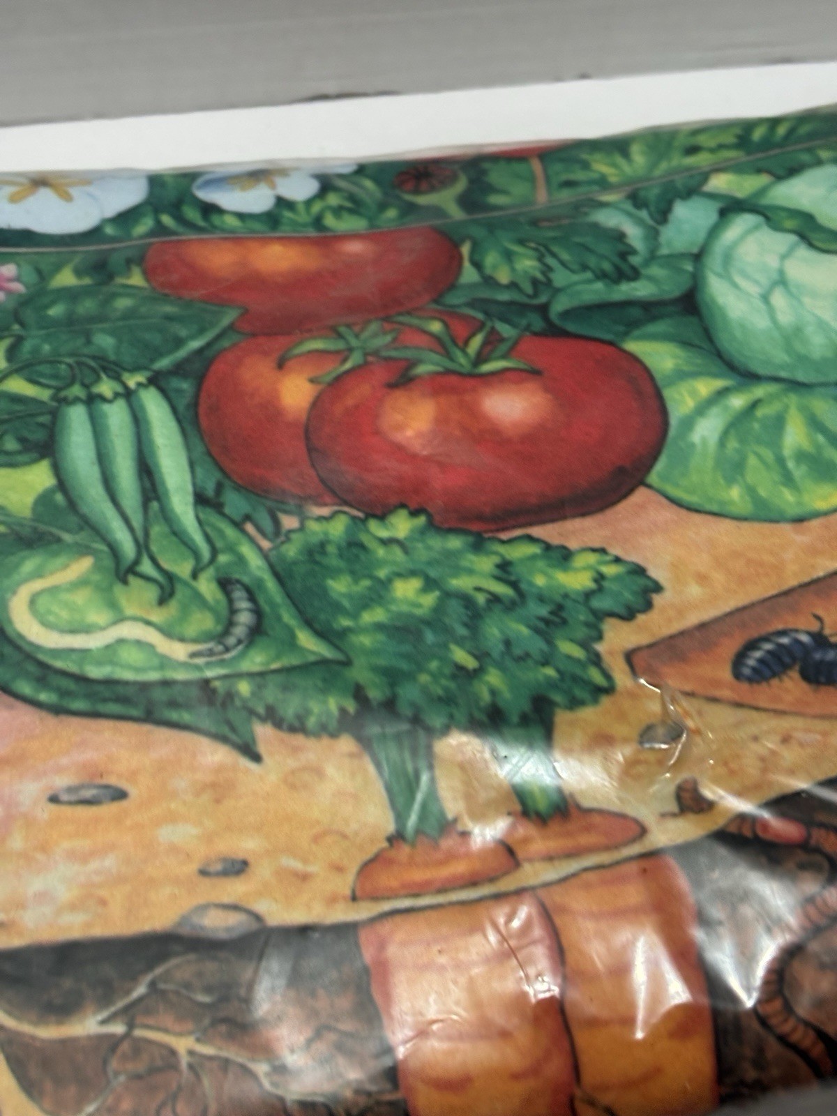 NewVintage The Bug Book Felt Board See Touch Listen Learn Toy Counter. Sealed