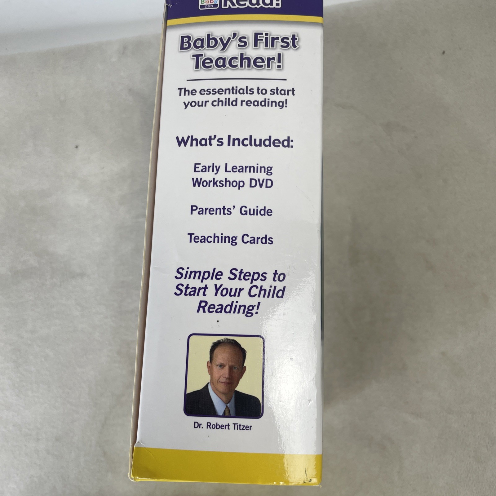 Baby’s First Teacher Early Learning Development System 5 Volumes 1 DVD & Cards