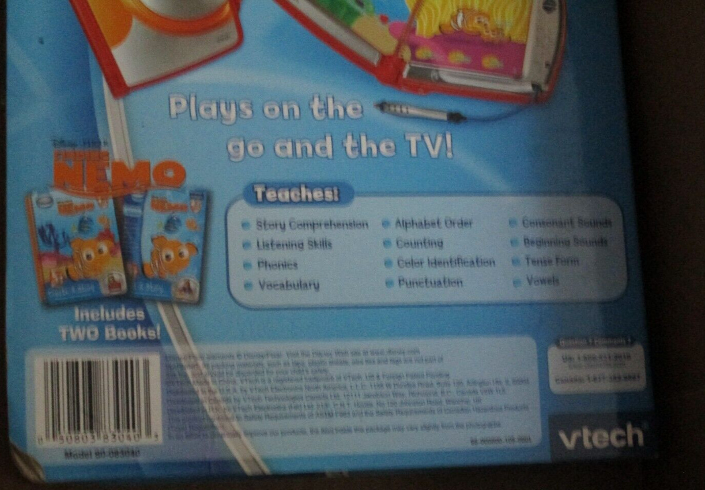 Disney vtech Create-A-Story Finding Nemo Kids Builds Early Reading Skills NEW