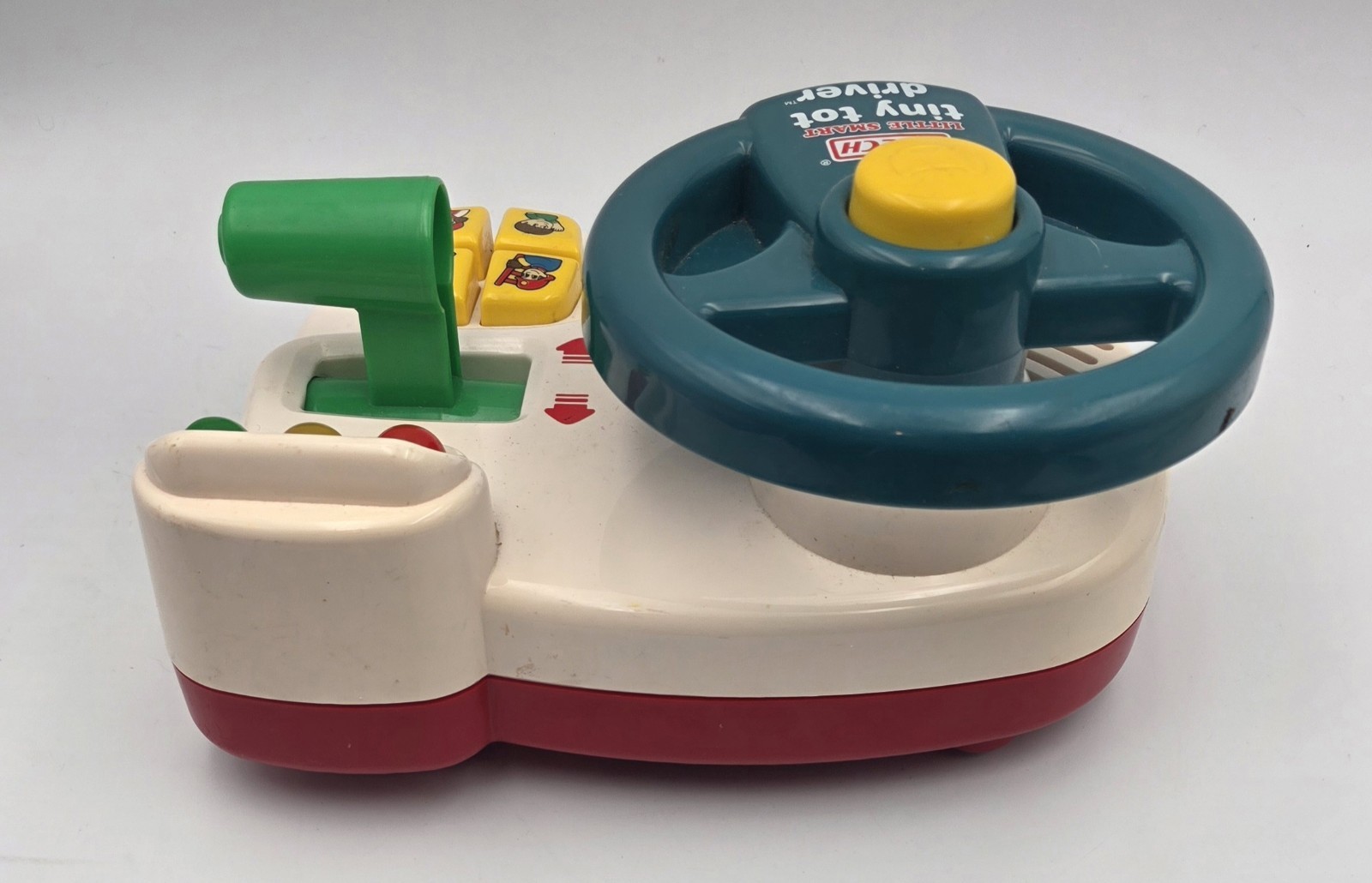 Vtg VTech Little Smart Tiny Tot Driver Interactive Educational Toy (Working)