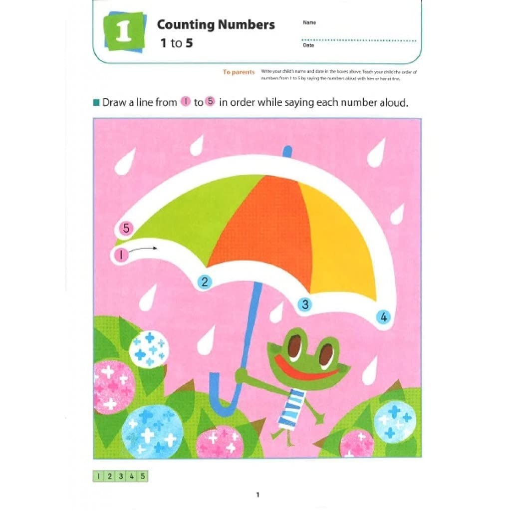 Kumon Are You Ready for Kindergarten? Math Skills (Preschool Workbook), Ages…