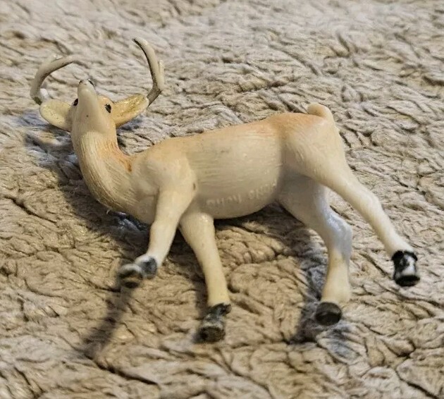 Forest Animal Figure Lot Six (6) Animals 4 Inches Long