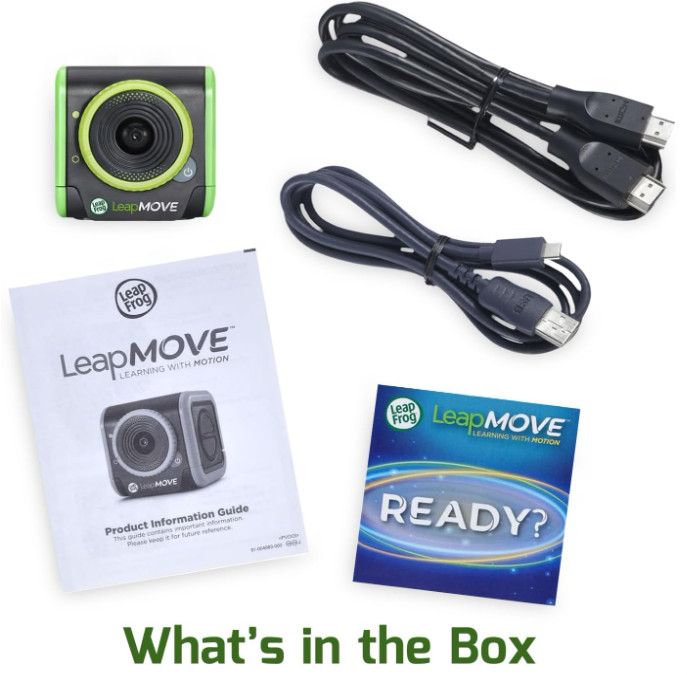 Leap Move Active Learning Video Game System 25 Games Kids Ages 4–7