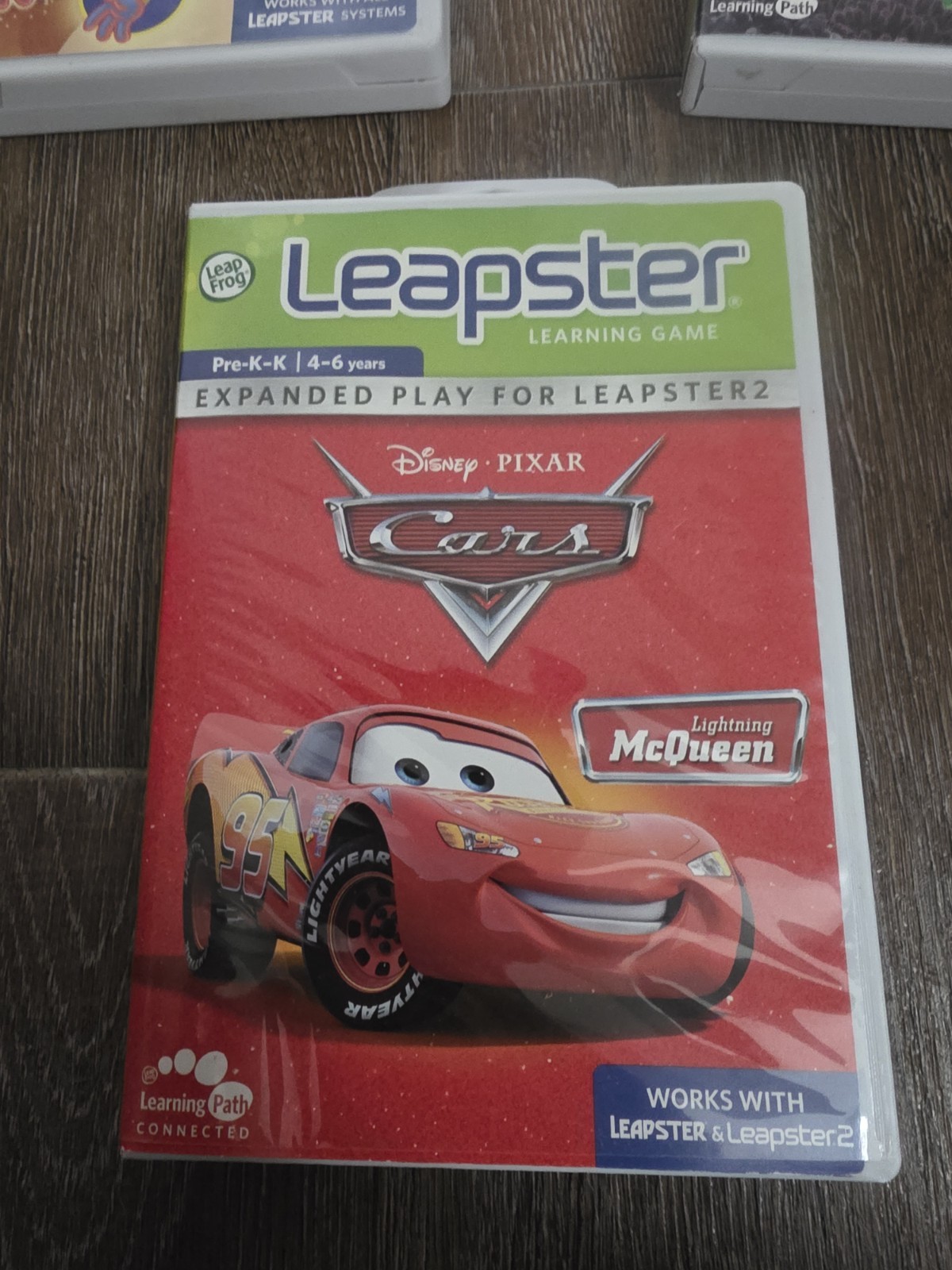 Leapster Games Lot Cars, Creature Create, Finding Nemo Age 4-6 Years Pre K
