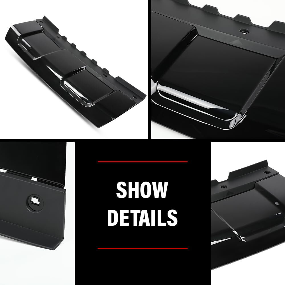 G-PLUS Front Lower Bumper Cover Towing Eye Hook Skid Plate Compatible with Land