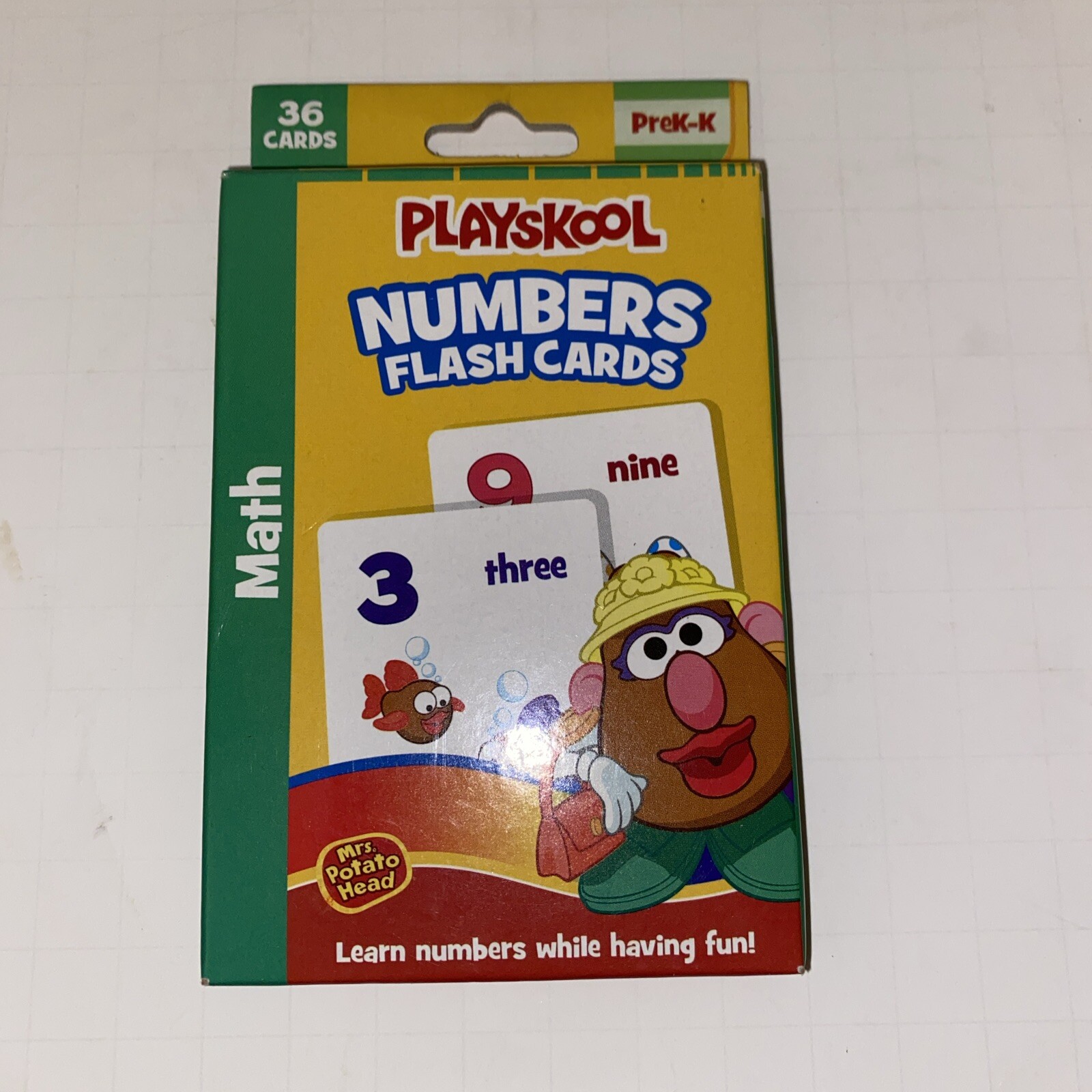 Flash Cards Set Of 5 Pre-k 3+ Math Alphabet Phonics Mickey Gabby Playskool