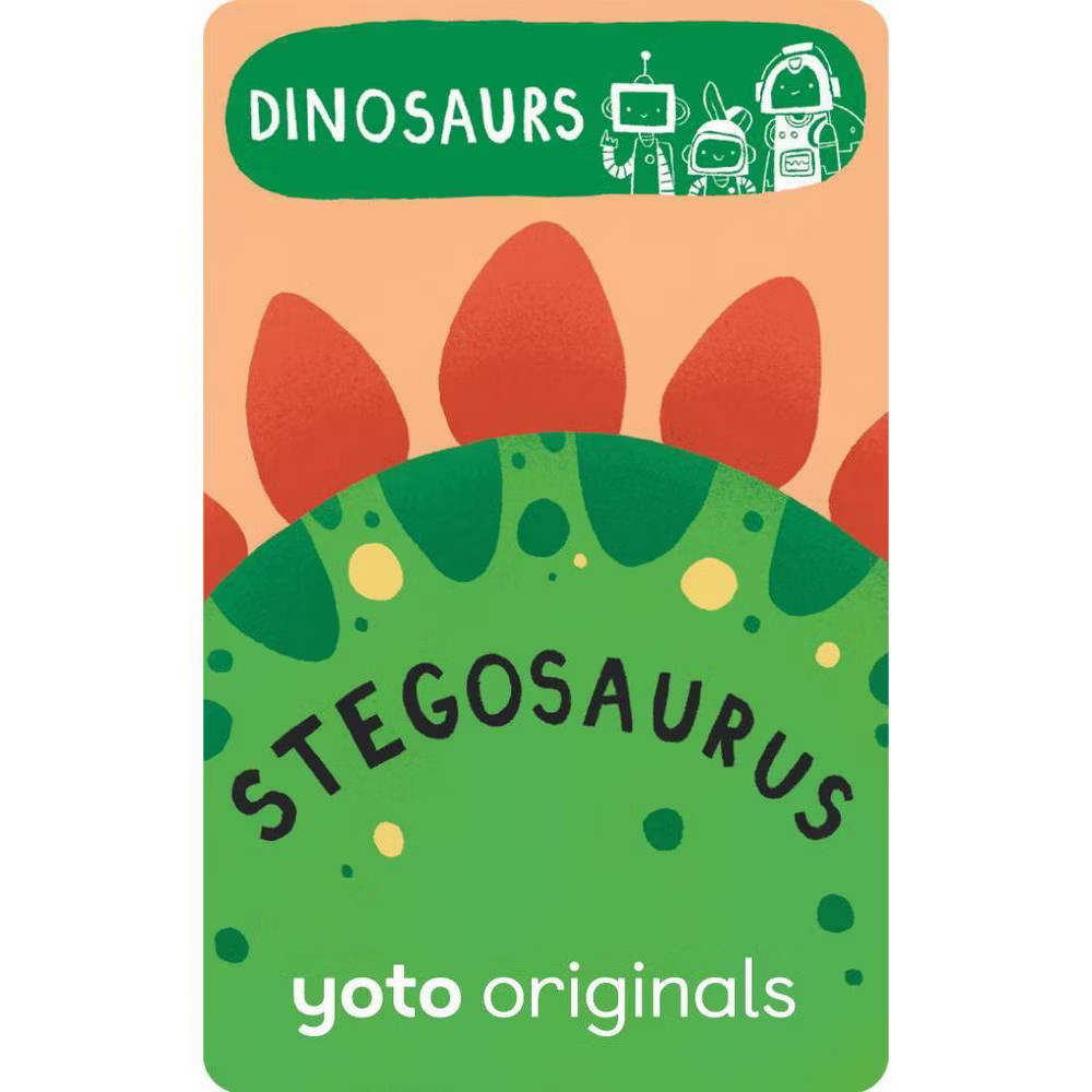 Yoto BrainBots: Dinosaurs Audio Card Collection (8 Card Pack): Educational