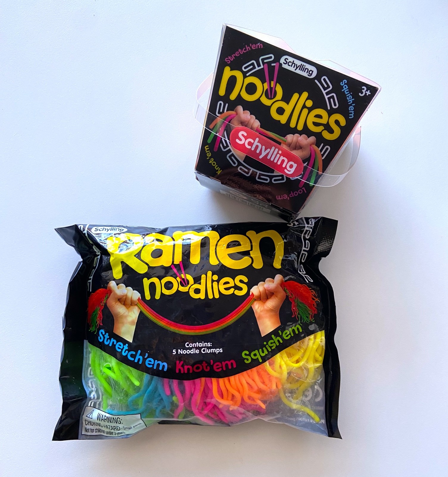 NEEDOH NOODLIES BUNDLE – Ramen Noodlies + Take Out Noodlies – Schylling Nee Doh
