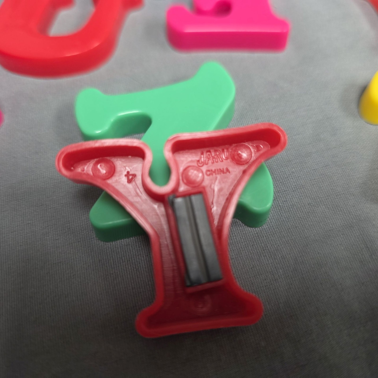Vtg Magnetic Letters Numbers Homeschool Mixed Fisher Price Tootsietoy Jaru 200+