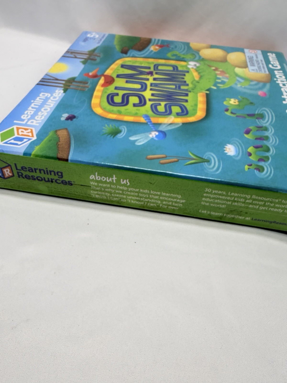 Learning Resources Sum Swamp Addition & Subtraction Game New Ages 5+ LER 5052
