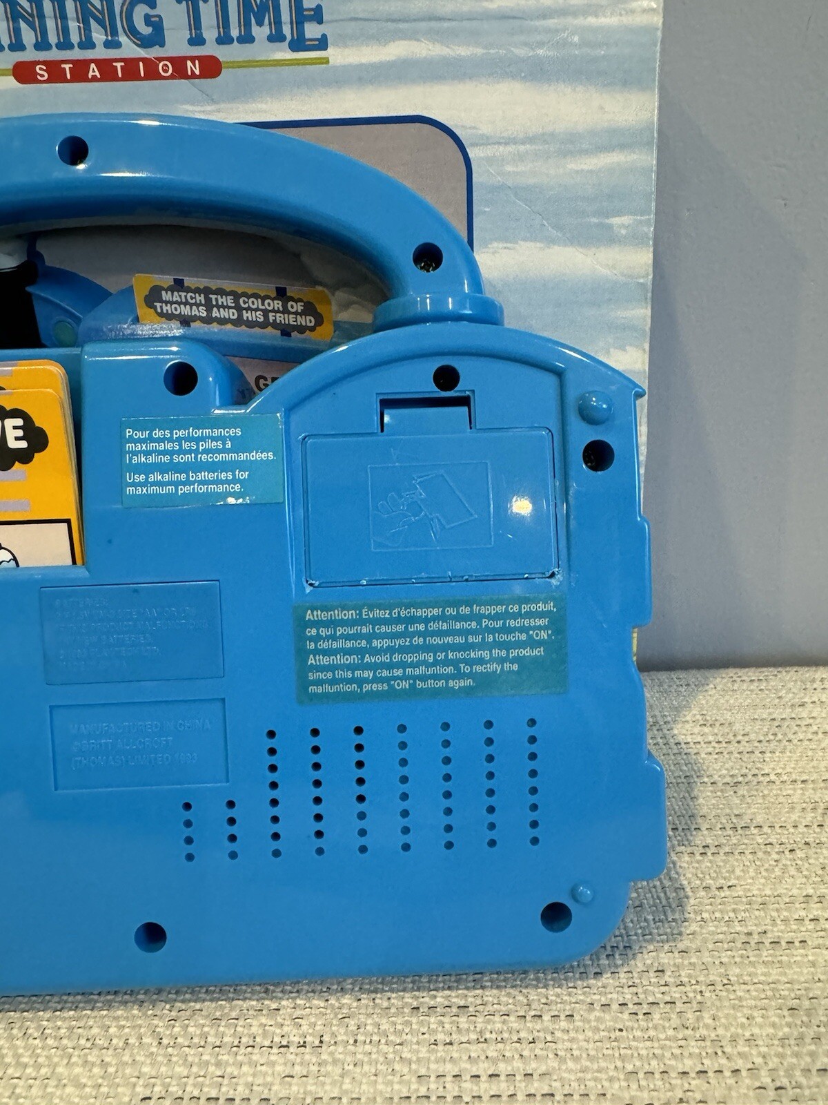 Vtg Shining Time Thomas The Tank Engine Little Teacher Thomas Learning Game 1993