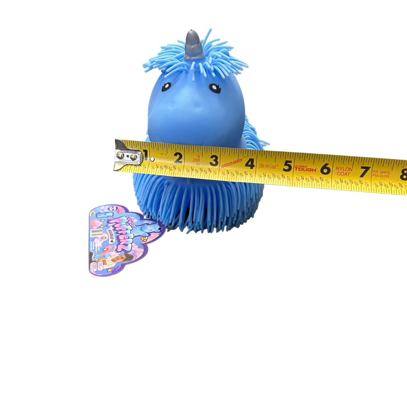 Mythical Pufferz Blue Pegasus Squishy Sensory Fidget Toy Stress Reliever Squeeze